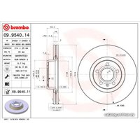  Brembo 09954011