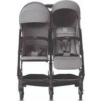 Коляска прогулочная «книга» Inglesina Twin Sketch AH86R0GRY (черный/серый)