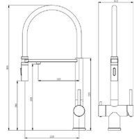 Смеситель Kern K2050GN