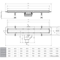 Трап/канал Pestan Bettoserb Frameless 950 13701234-NEW (328844)