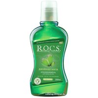 Ополаскиватель для полости рта R.O.C.S Двойная мята 250 мл