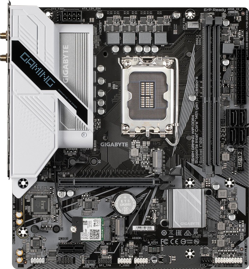 Материнская плата Gigabyte H610M Gaming WiFi DDR4 (rev. 1.0)