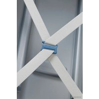 Чемодан-спиннер Samsonite S'Cure Silver 55 см