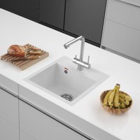 Кухонная мойка ARFEKA Dalago (белый)