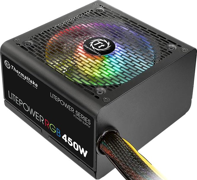 

Блок питания Thermaltake Litepower RGB 450W LTP-450AL2NK