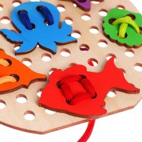 Развивающая игра ЛазерПРО Шнуровка В аквариуме 7066092