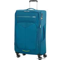 Чемодан-спиннер American Tourister Summerfunk Teal 79 см (4 колеса)