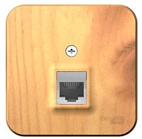 Розетка телефонная Systeme Electric Blanca BLNIA011005
