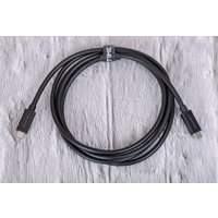 Кабель Cabletime CT40K Thunderbolt 4 8K/40G/100W CT-C160-U31-TB4-BB1.8 (1.8 м, черный)