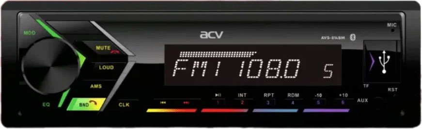 

USB-магнитола ACV AVS-814BM