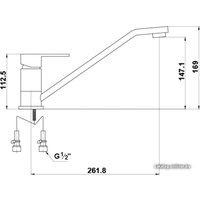 Смеситель Timo Sahara 2203 F