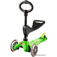 Трехколесный самокат Micro Mini 3in1 Deluxe (зеленый)