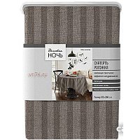 Скатерть Нордтекс Волшебная ночь 165x200 (зебра-шоколад 71)