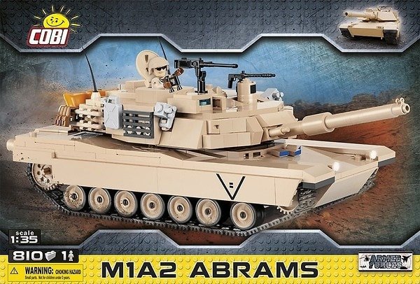 

Конструктор Cobi Armed Forces 2619 M1A2 Abrams