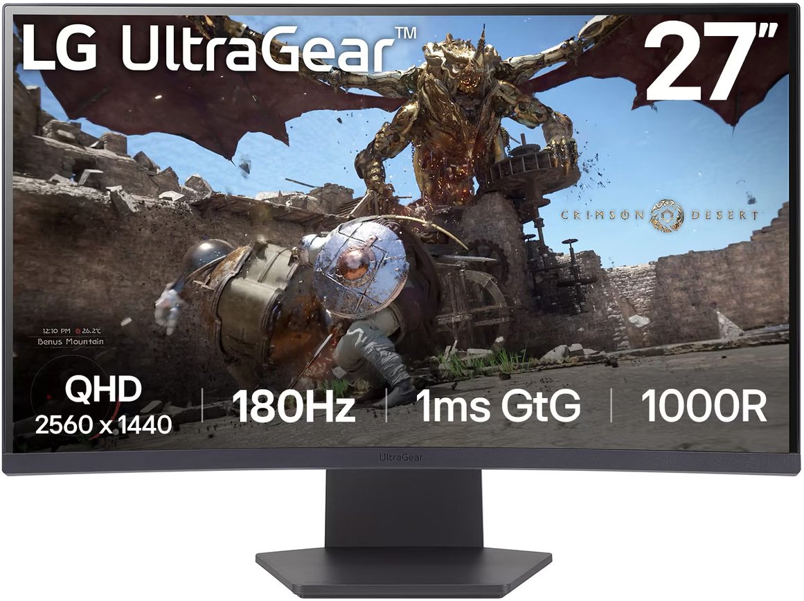 

Игровой монитор LG UltraGear 27GS60QX-B