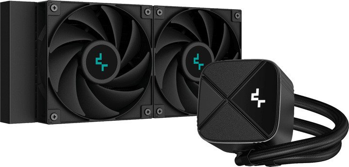 

Система жидкостного охлаждения для процессора DeepCool LS520S Zero Dark Black R-LS520-BKNNMM-G-1