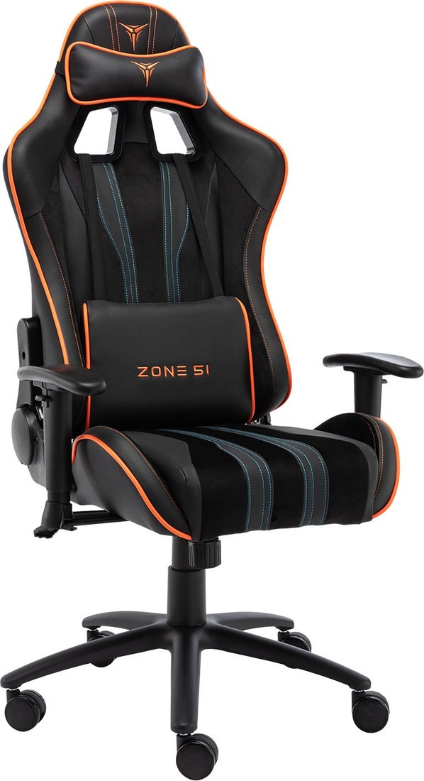 

Игровое (геймерское) кресло Zone51 Gravity (черный/оранжевый)