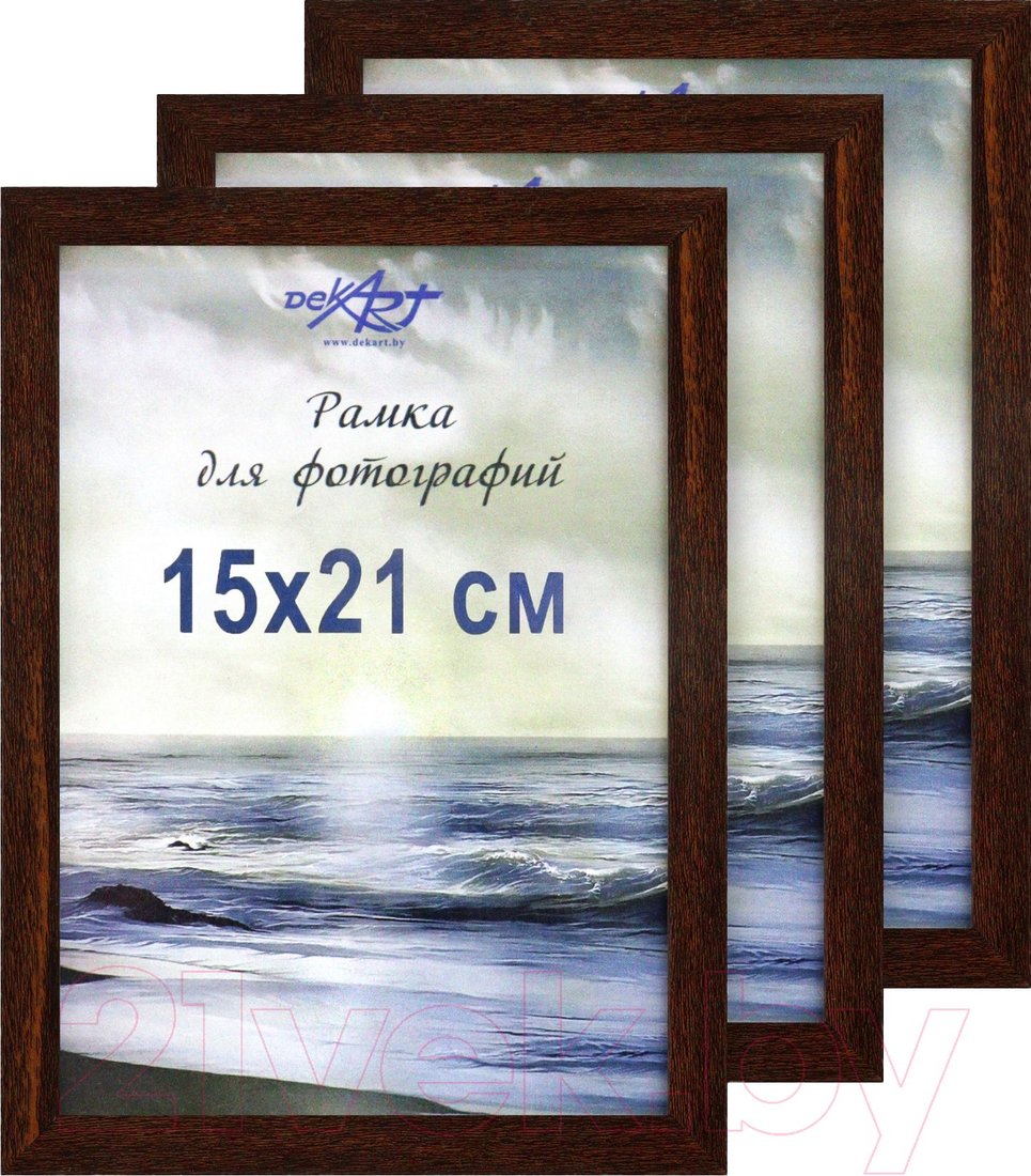 

Набор фоторамок Декарт 15x21 8Ф0016 (коричневый)