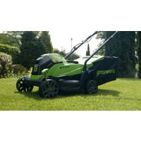 Газонокосилка Greenworks GD24LM33K2 2516107UA (с 1-м АКБ)