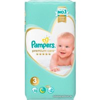 Подгузники Pampers Premium Care 3 (52 шт)