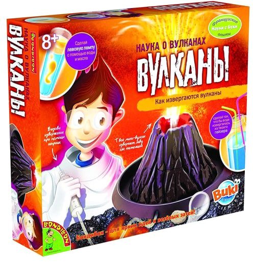 

Набор для опытов Bondibon Науки с Буки Наука о вулканах ВВ0935