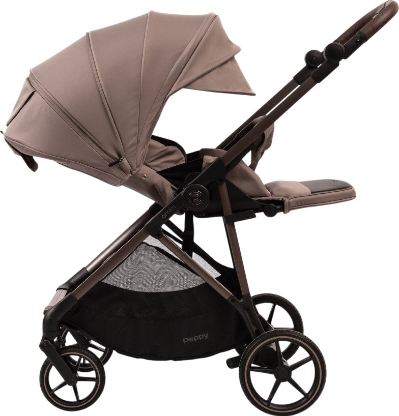 

Коляска прогулочная «книга» PEPPY Amici (sandstone)