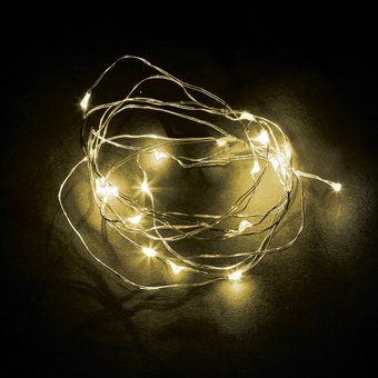 Гирлянда роса Feron Роса CL570 32364 (теплый белый)