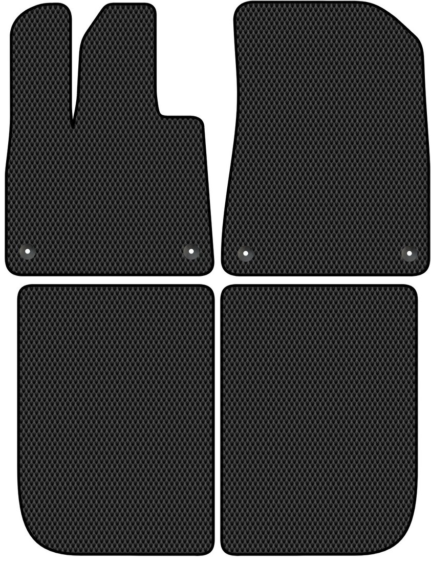 

Комплект ковриков для авто Alicosta Voyah Dream First (VIP) I (минивэн / Гибрид (4 места)) 2023 - Н.В. (черный, ромб)