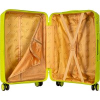 Чемодан-спиннер L'Case Singapore 68 см (лайм)