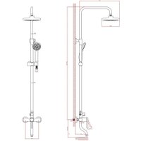Душевая система  A-Five A5-0637