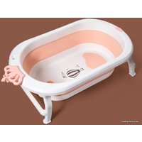 Ванночка для купания Pituso FG139 (персиковый/белый)