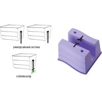 Кашпо Form-Plastic Fala FP-2489-102 (корица)