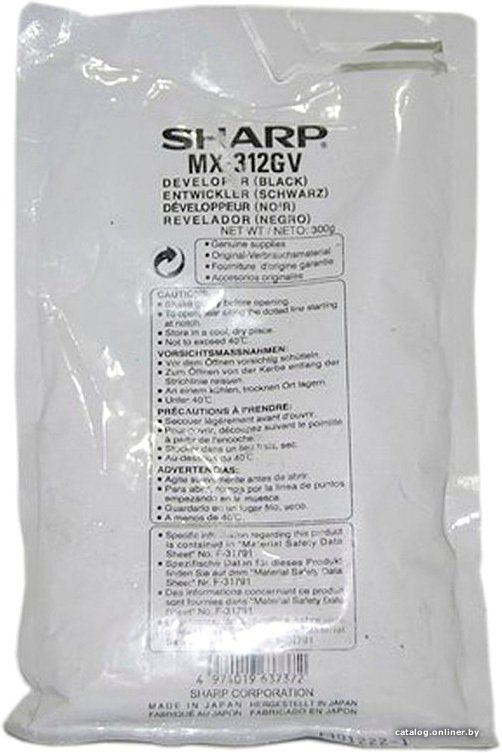 Девелопер (носитель) Sharp MX-312GV