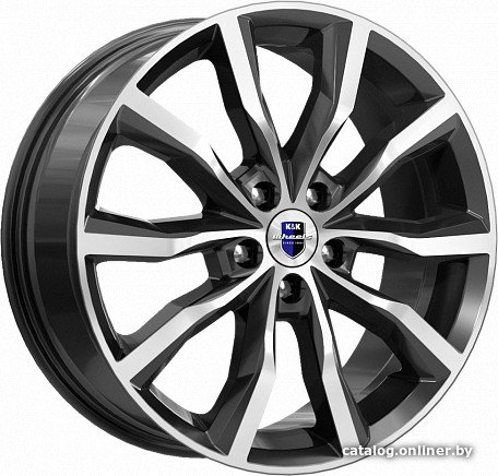 

Литые диски K&K Портер 18x7.5" 5x108мм DIA 67.1мм ET 33мм алмаз черный