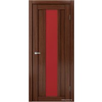 Межкомнатная дверь MDF-Techno Dominika Classic 402 80x200 (орех вела/красный)