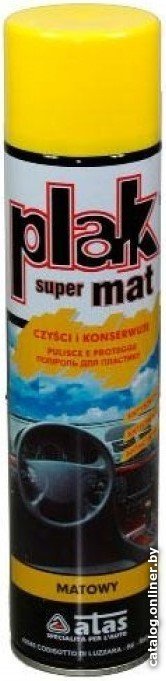 ATAS Полироль Plak Supermat 600 мл (лимон)