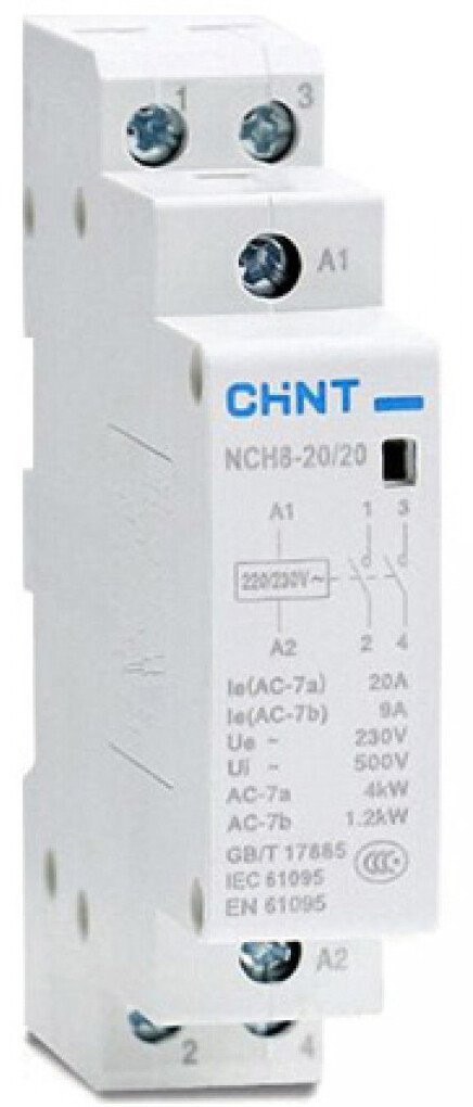 

Контактор Chint NCH8-20/11 256052