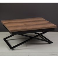 Стол-трансформер Levmar Accord D93/S53 (дуб делано/черные опоры)