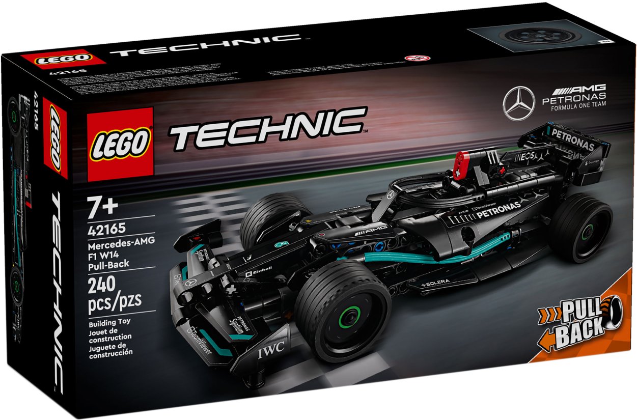 

Конструктор LEGO Technic 42165 Mercedes-AMG F1 W14 E Performance Pull-Back