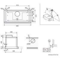 Кухонная вытяжка Samsung HB6247SX