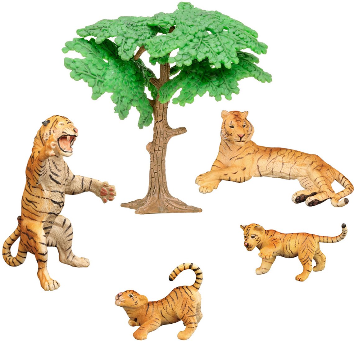 Набор фигурок Masai Mara Мир диких животных. Семья тигров MM211-233