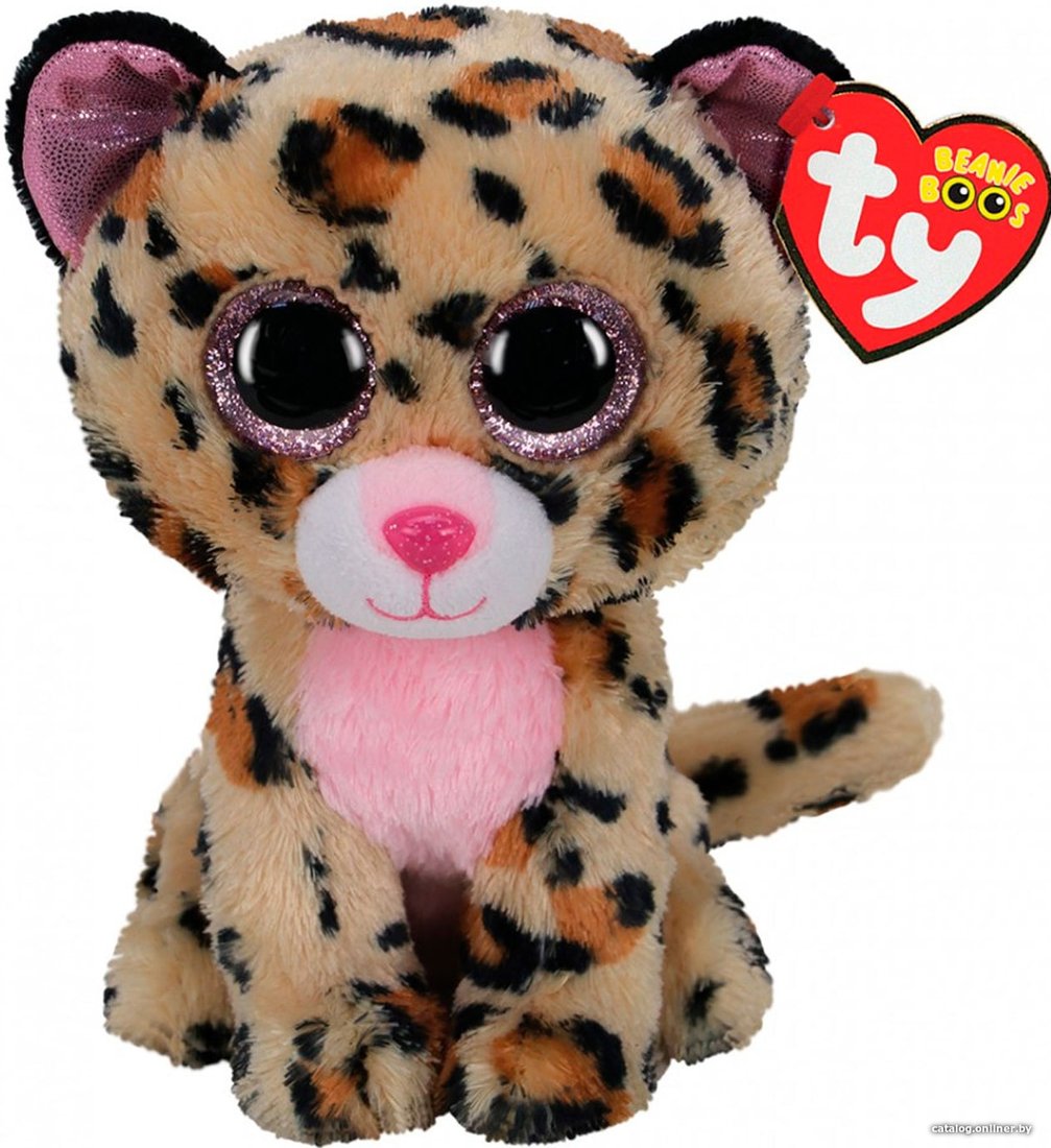 Игрушка-брелок Ty Beanie Boo's Леопард Livvie 36367