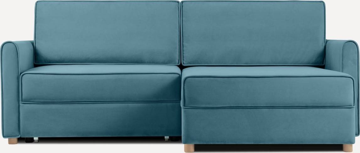 

Угловой диван Divan Лилле Velvet Atlantic 212831 (голубой)