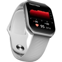 Умные часы QCY Watch GS 2 (серебристый/белый)