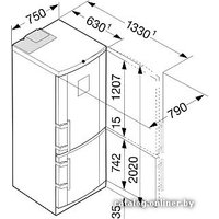 Холодильник Liebherr CBNPes 5156 Premium