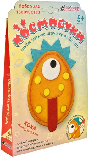Набор для создания поделок/игрушек Клеvер Космобука Хоха (фетр) АФ 48-401