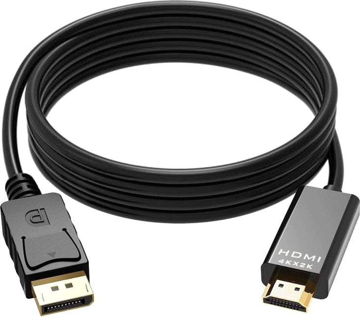 

Кабель USBTOP DisplayPort – HDMI UltraHD 4K 1.8 м