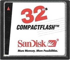 

Карта памяти SanDisk CompactFlash MEM1800-32CF= 32MB