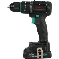 Ударная дрель-шуруповерт DWT ASBP-20 DNG-2 BMC (с 2-мя АКБ, кейс)