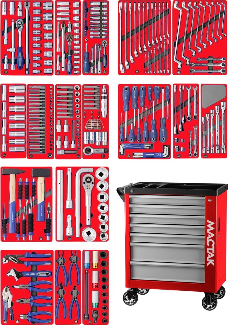 

Универсальный набор инструментов Мастак 50-07323R (323 предмета)